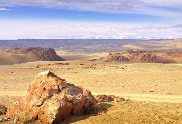 istock Chui Valley in the Altai Mountains 1321610496