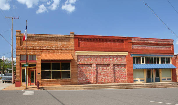 istock Historic Buildings in Rural Small Texas Town 1321626176