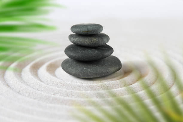 istock Zen natural japanese garden background 1321633801