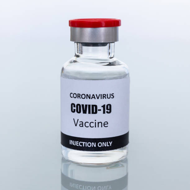 istock Vaccine bottle for vaccination against coronavirus or covid-19 1321644871