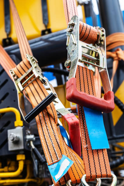 istock tension safety belts with mechanical locks 1321659710