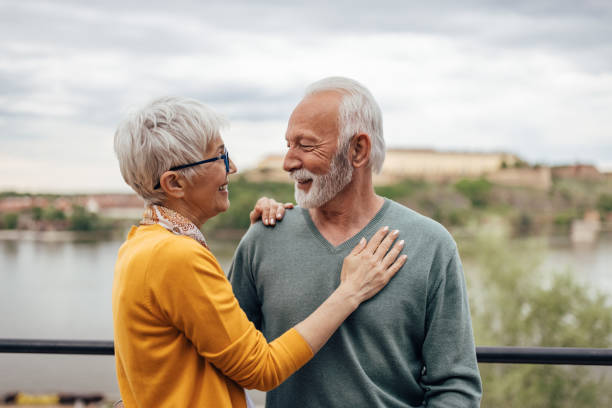 istock Mature couple, reminiscing about their life together. 1321685152