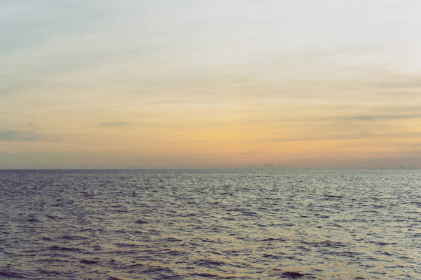istock Beautiful light at sunset in the sea in summer. 1321685215