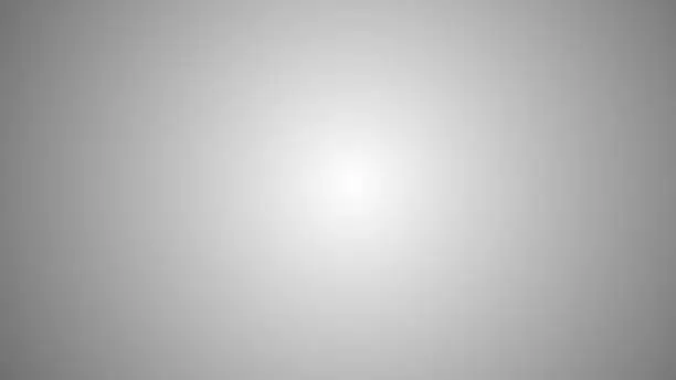 Photo of White grey radial gradient abstract background. Copy space empty background