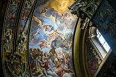 istock Details of the interiors of Collegiata di San Gaudenzio church, Varallo, Italy 1321716872
