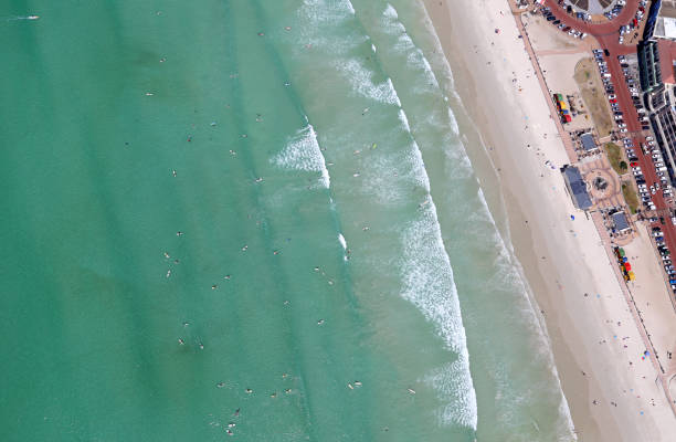 istock Lines of waves at a local beach 1321722583