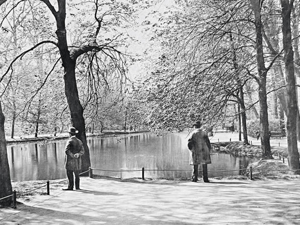Berlin, Germany, Tiergarten, Goldfish Pond