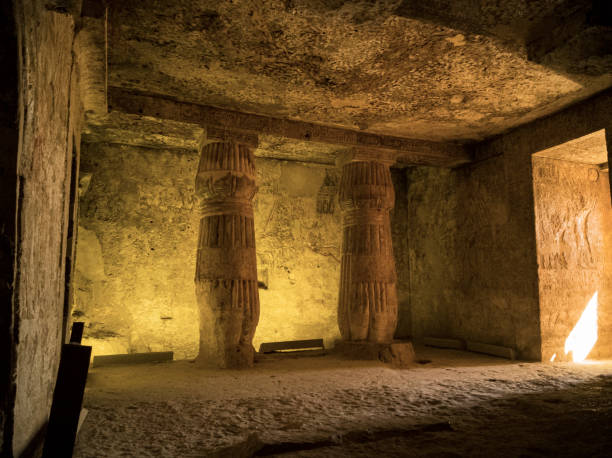 istock Ancient Egyptian tomb entrance 1321738834