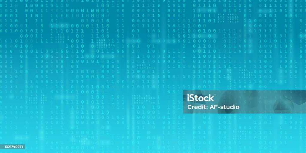 Binary Background Stock Illustration - Download Image Now - Binary Code ...