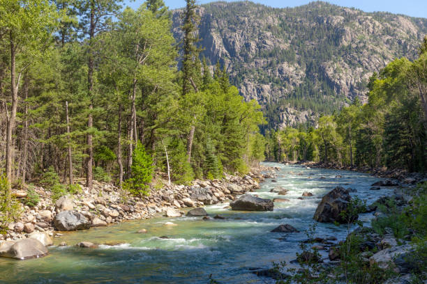 istock Railroad trip from Durango city to Silverton city 1321747057