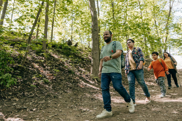 istock Family finding peace in the nature 1321765927