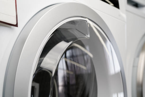 istock New washing machine in a home appliances store 1321770728