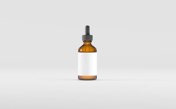 istock Dropper Bottles Mockup 3D Illustration 1321775847