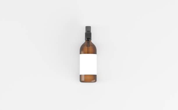 istock Dropper Bottles Mockup 3D Illustration 1321776483