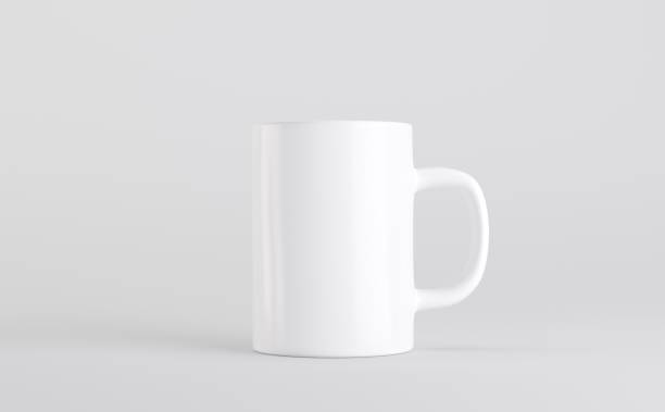 istock White Coffee Mugs Cups Mockup 3D Illustration 1321781204