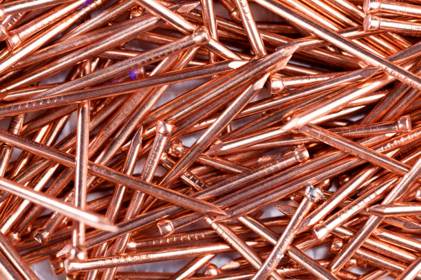 istock steel nails coated with copper 1321783089