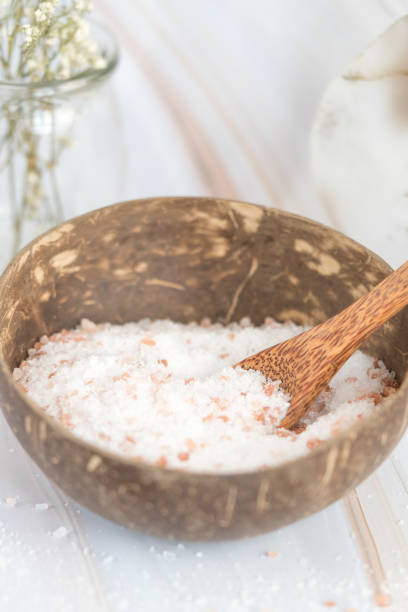 istock Spa and Wellness Floral and Herbal Natural Bath Salts 1321795754