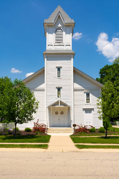 istock Church in the Midwest. 1321809277