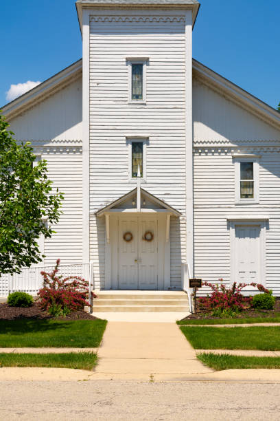 istock Church in the Midwest. 1321809307