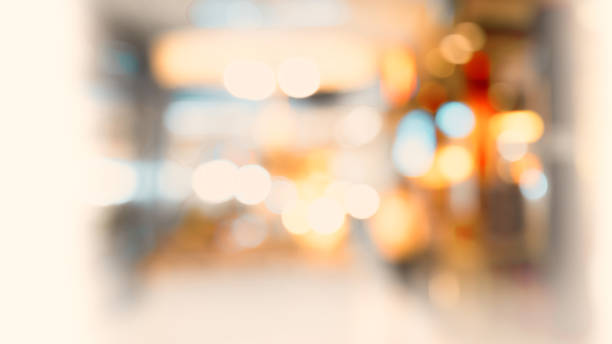 istock Blurred image of interior in shopping mall. 1321823153