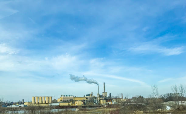 istock Smoke Stacks of Manitowoc 1321846455