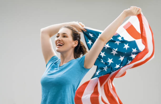 istock USA celebrate 4th of July. 1321846740