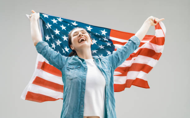 istock USA celebrate 4th of July. 1321846794