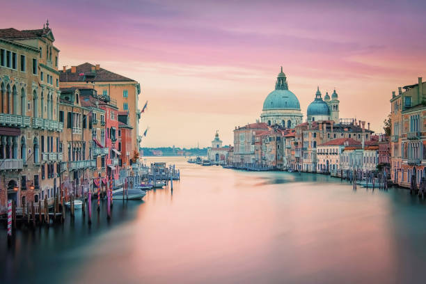 istock Grand Canal in Venice city 1321848250