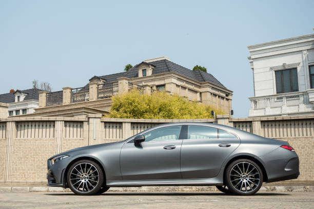 梅賽德斯-賓士 cls 450 4matic 試駕日 - coupé intercontinentale 個照片及圖片檔