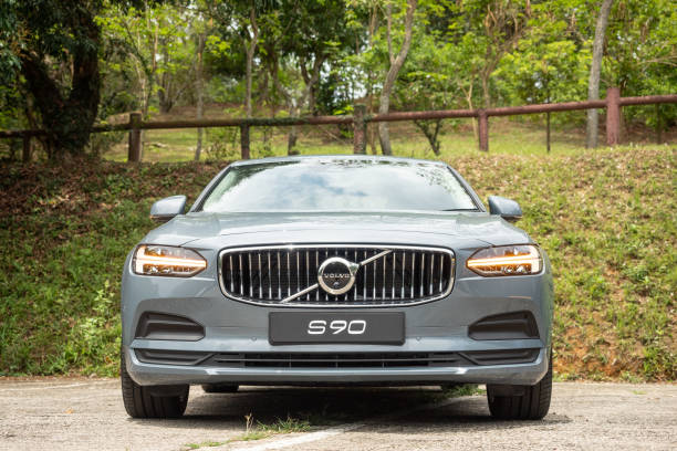 Volvo S90 Test Drive Day Hong Kong, China April 29, 2021 : Volvo S90 Test Drive Day April 29 2021 in Hong Kong. volvo stock pictures, royalty-free photos & images