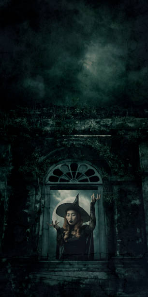 istock Halloween mystery concept 1321856202