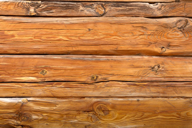 istock Wood texture, old yellow textured boards. Background 1321894295