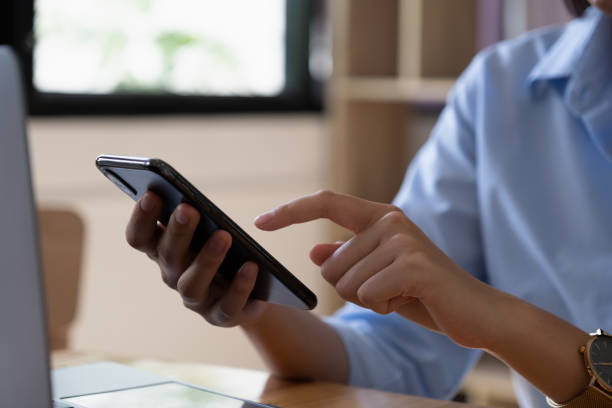 istock A businesswoman completes KYC using an online banking program in order to open a digital savings account. The definition of cyber security 1321901251