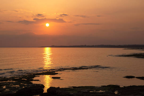 istock beautiful sunset on the sea 1321907537