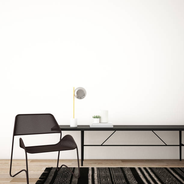 istock Interior in living room in contemporary style,3d illustration,3d rendering 1321910640