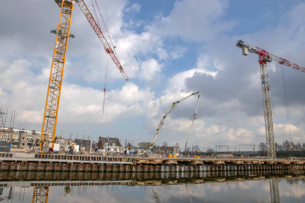 Constructions At Diemen The Netherlands 2019