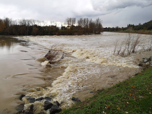 istock Arno river in Girone, Fiesole, Tuscany 1321914095
