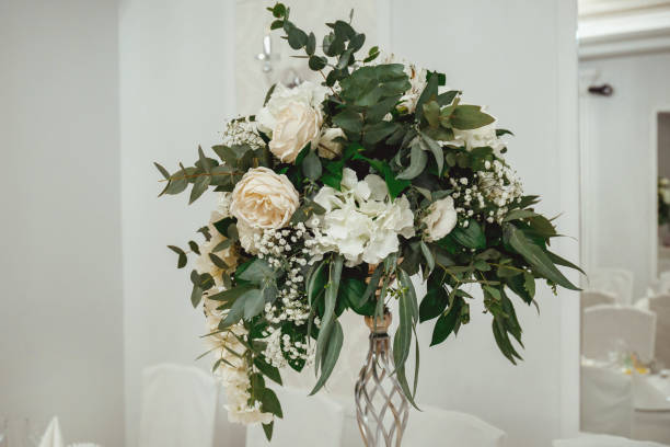istock flower arrangement on the wedding table 1321934264