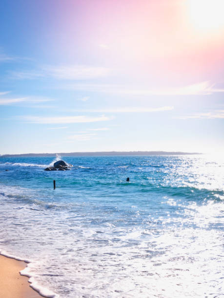 Abstract beach landscape