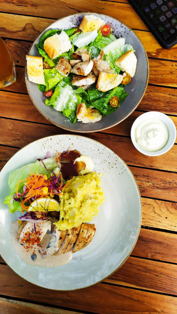istock The healthy food from high angle 1321956558