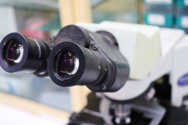 istock microscope is a laboratory instrument used to examine objects that are too small to be seen by the naked eye 1321968253