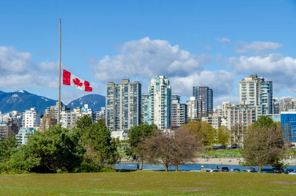 istock View of downtown Vancouver from the park 1322013931