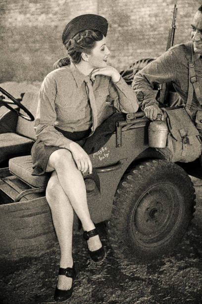 istock World War 2 Female Army Officer 1322018488