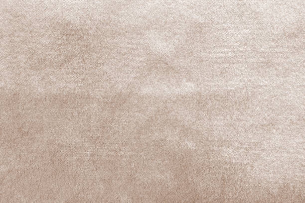 beige gold velvet background or velour flannel texture made of cotton or wool with soft fluffy velvety satin fabric cloth metallic color material - felt textured textured effect textile imagens e fotografias de stock