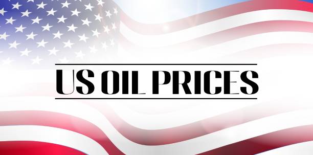 istock Oil business issue creative text poster. Use it for advertising or business design. Vector illustration. 1322019905