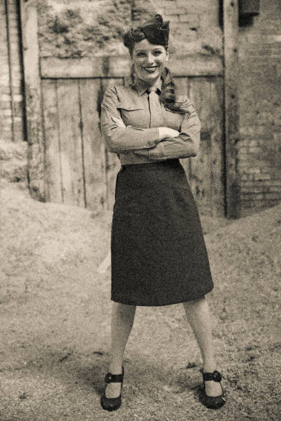 World War 2 Female Army Officer