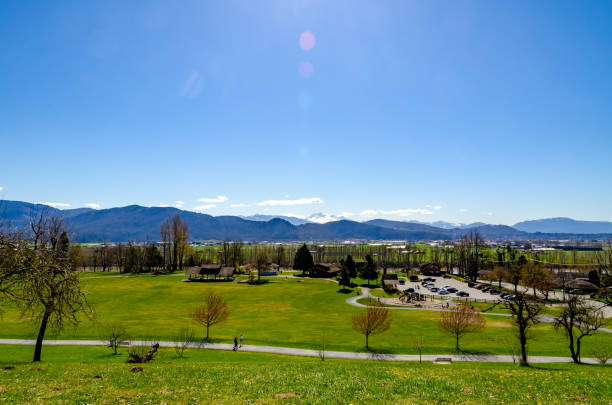istock Fraser River Heritage Park in the sunny day 1322026067