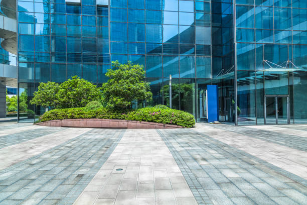 istock modern office buildings in midtown 1322026220