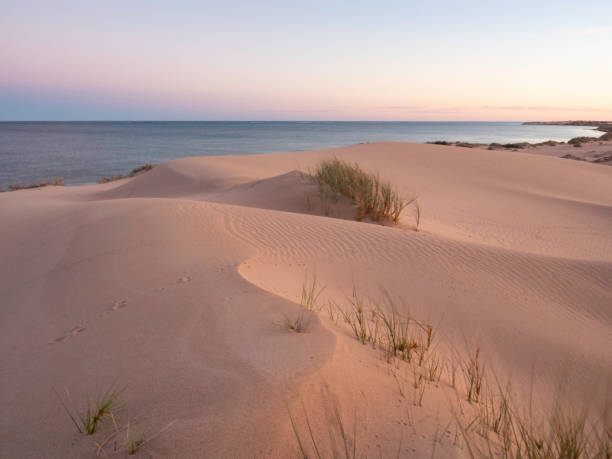 istock Sunset and sand dunes in Cape Range National Park 1322041892