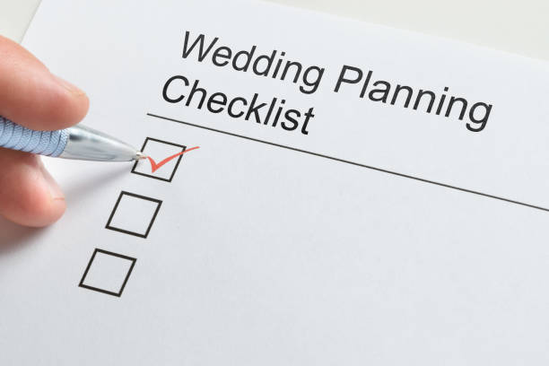 istock Person Hand Make Tick On Audit Satisfactory In Audit Checklist Paper 1322047917